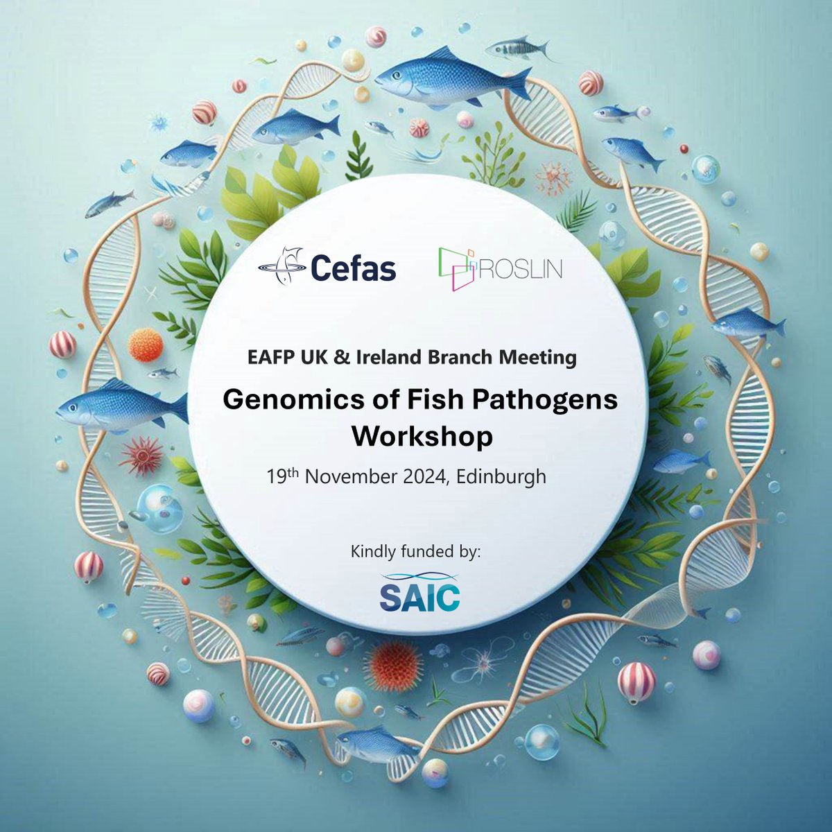 📢 Calling all budding bioinformaticians!!

Are you attending the European Association of Fish Pathologists (EAFP) UK and Ireland Branch Meeting and want an introduction to the command line and tools used to analyse sequence data?

See below thread for a workshop opportunity! ⬇