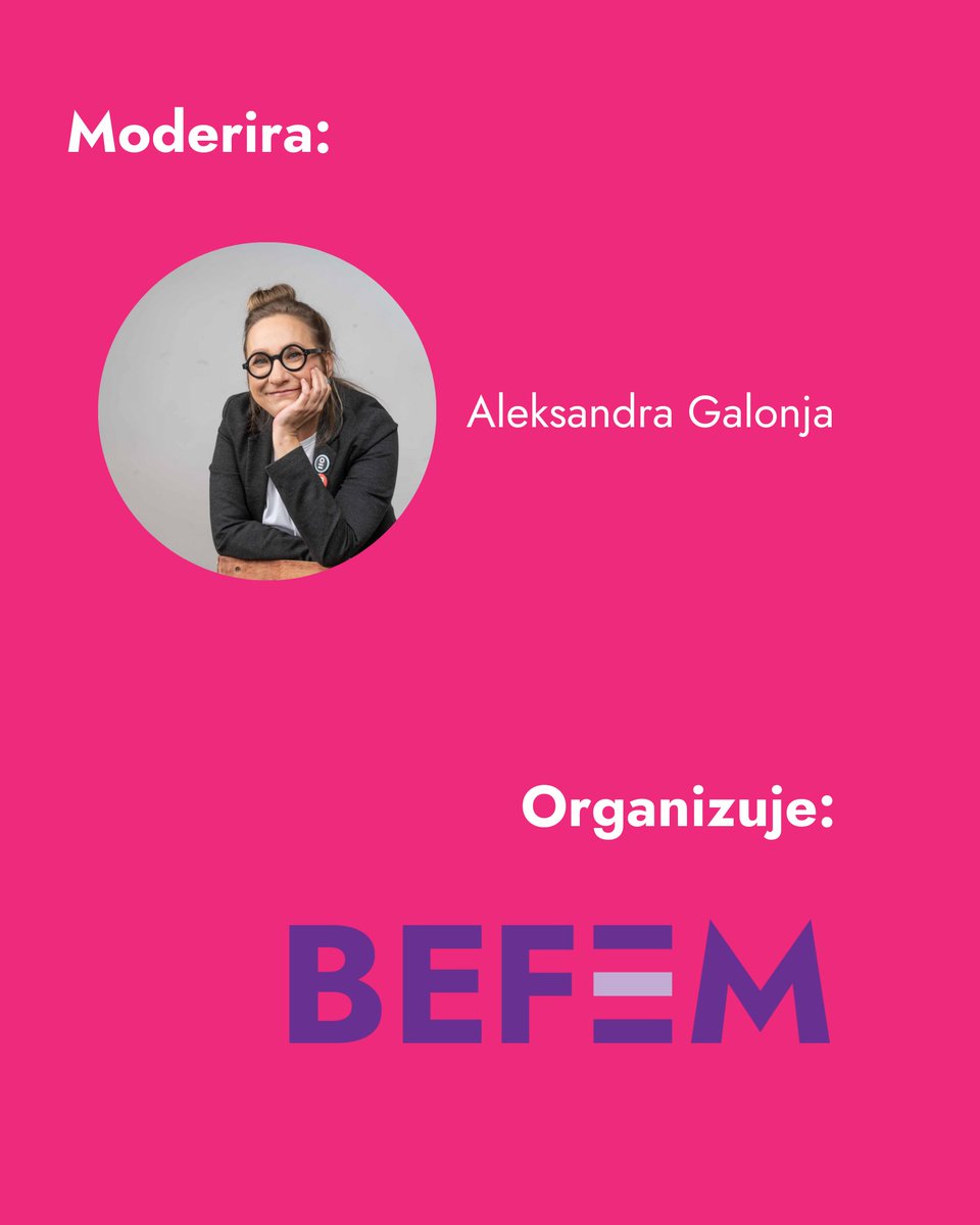 BeFemCentar's tweet photo. Pridružite nam se na poslednjoj u ciklusu tribina Hajde da razgovaramo na kojoj ćemo govoriti o političkoj moći žena.

Uz podršku @nlinbelgrade, fondacije Kvinna till Kvinna i UK International Development.

#Befem #SaveTheDate https://t.co/DXFecsyIt8