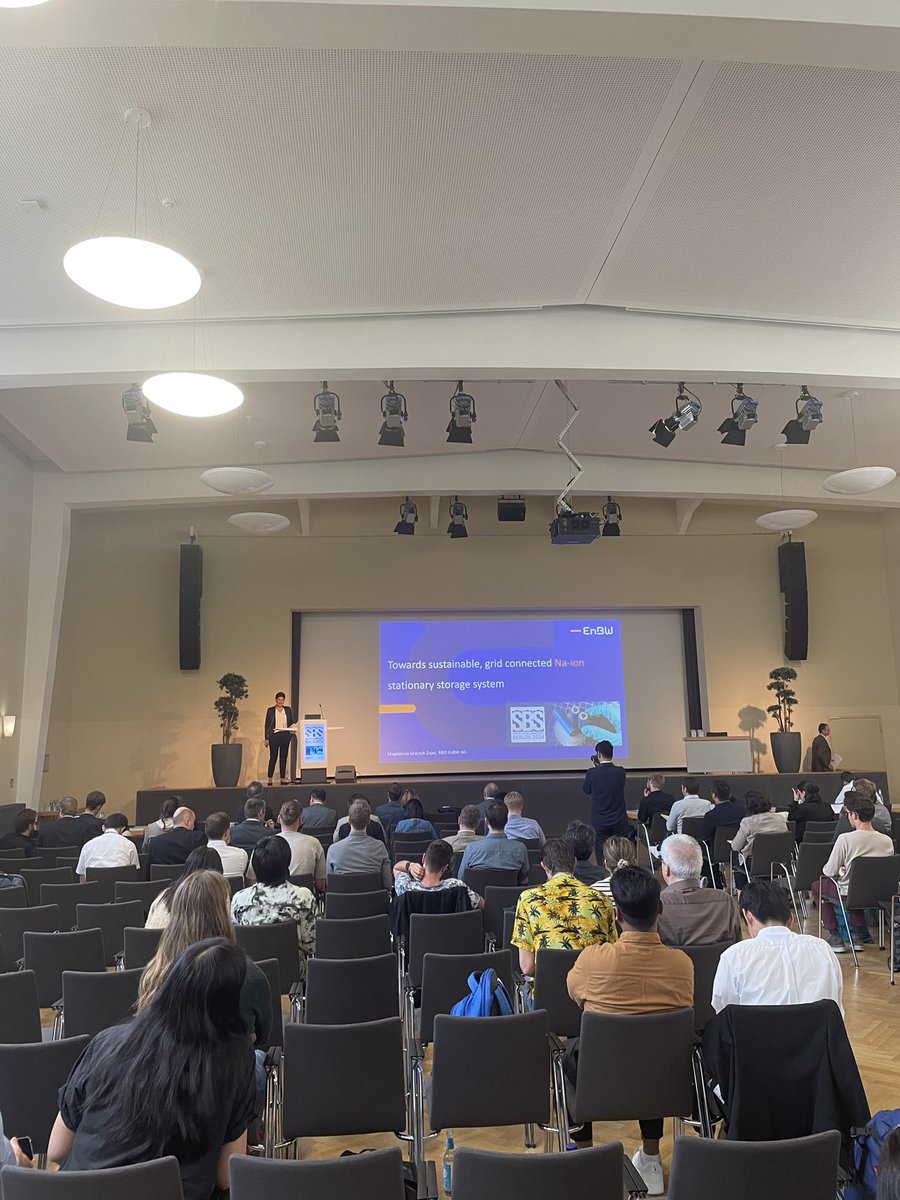 After an insightful talk, <a href="/GraZaj74403/">Magdalena Graczyk-Zajac</a>, from <a href="/EnBW/">EnBW</a>, will give us a presentation about “Towards sustainable, grid connected Sodium-Ion stationary storage systems”
