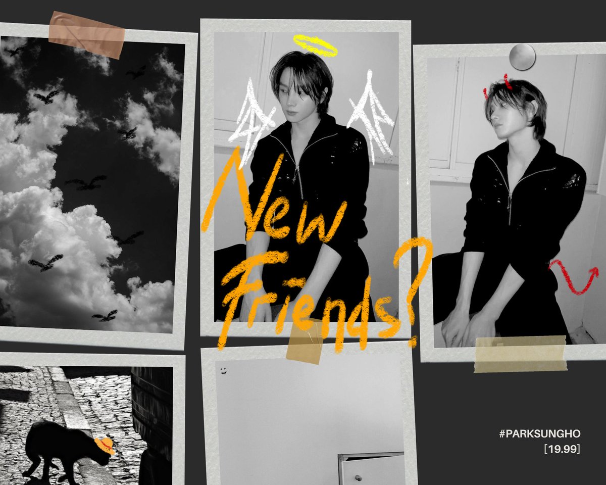 Who's there? It's Sungho from BOYNEXTDOOR here, hoping to expand my social circle more and to find my bandmates. This offer is open to everyone, and you only need to leave any trace you like to be my new most valuable friends. Will you give me this precious chance to be closer?