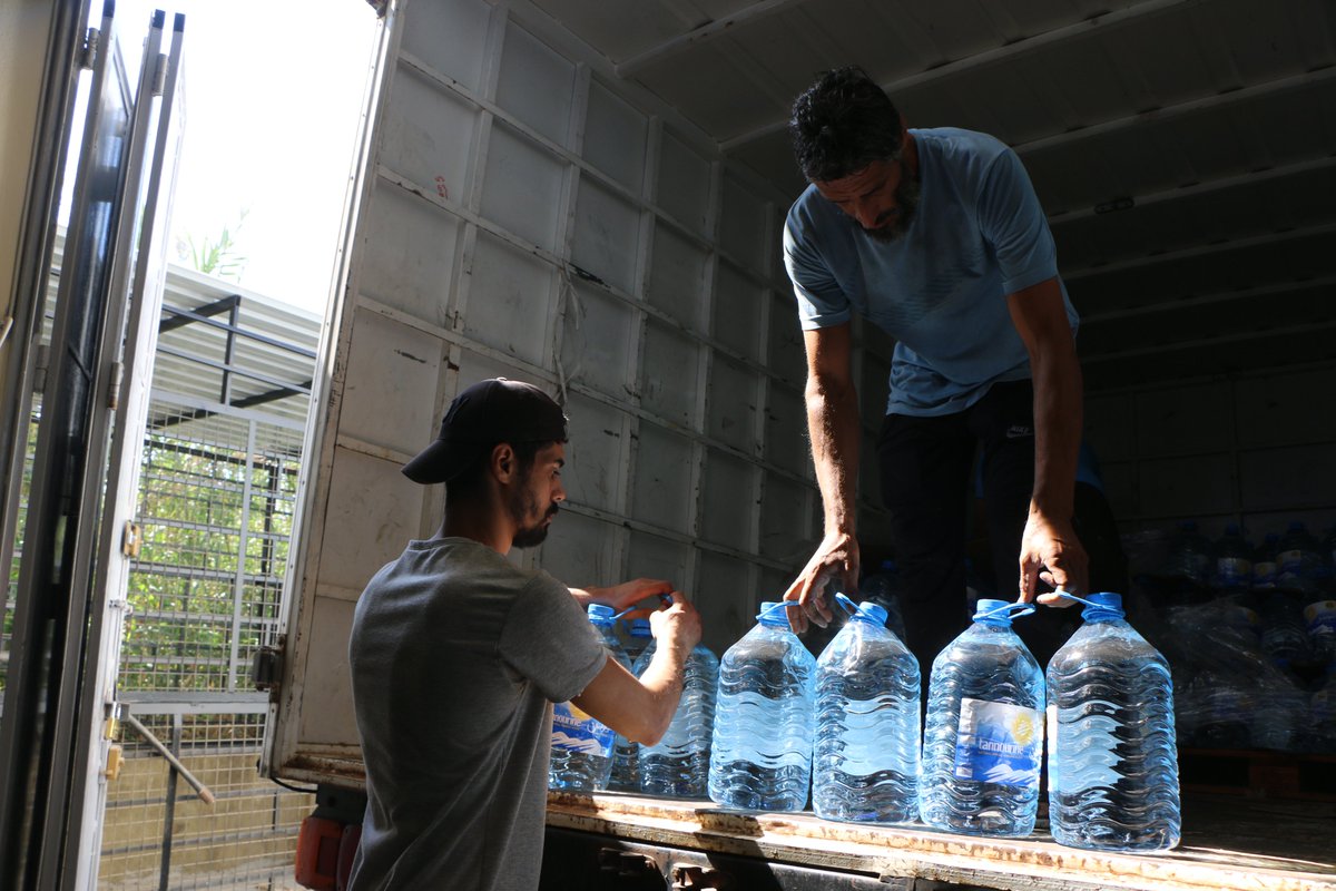 In #Lebanon, people are being displaced due to Israeli Forces airstrikes and escalating violence.

<a href="/UNRWA/">UNRWA</a> opened emergency shelters and is providing displaced families with essential supplies including food, water and mattresses.

Our teams are working to reach those in need with