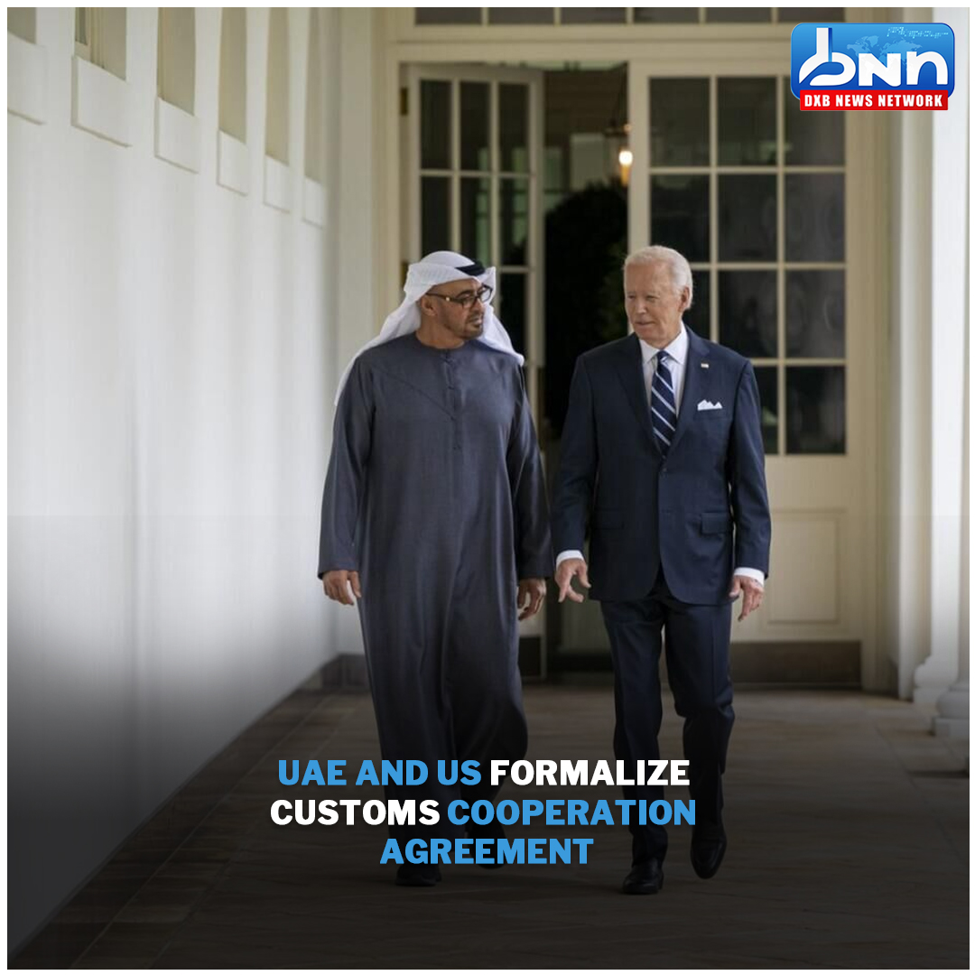 dxbnewsnetwork's tweet image. UAE and US Forge Customs Cooperation Agreement to Enhance Trade
.
Read Full News : dxbnewsnetwork.com/uae-and-us-for…
.
 #UAE #US #CustomsCooperation #TradeAgreement #EconomicPartnership #GlobalTrade #CustomsExpertise #BilateralTrade
