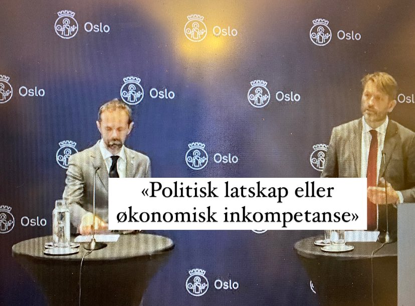 eg er bekymra for om finansbyråden egentlig forstår kva det betyr at bydelane må levere LOVPÅLAGTE tjenester, med allerede stramme budsjett. BU-politikere og ansatte som frykter kutt i viktige tjenester lider av "“Politisk latskap eller økonomisk inkompetanse” , ifølge Bjerke.