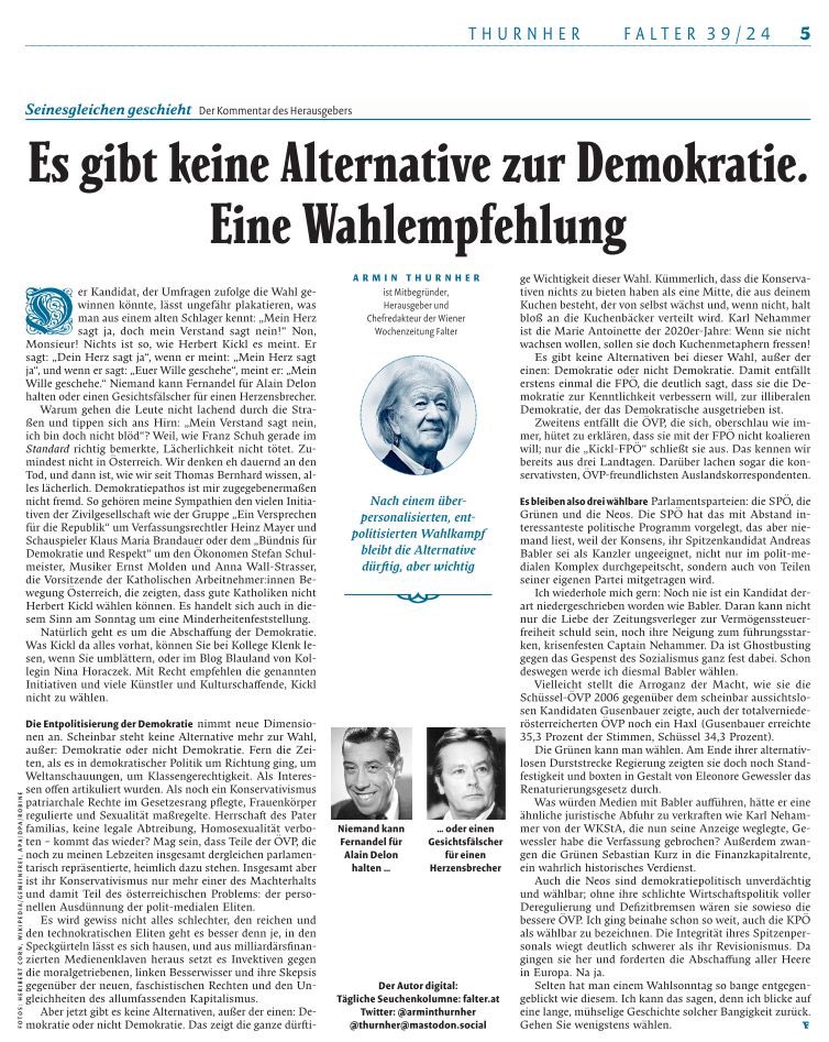 Bravo <a href="/arminthurnher/">Büro Thurnher</a> ! 
<a href="/AndiBabler/">Andi Babler</a> 🗳️
