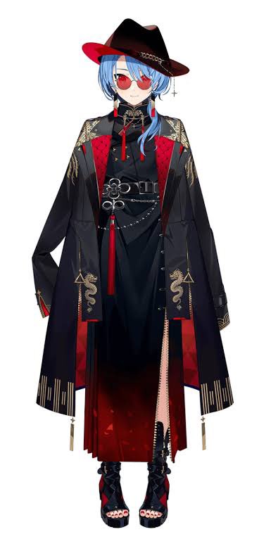 ホロライブプロダクションより 星街すいせい (東洋スーツ風衣装) #星街