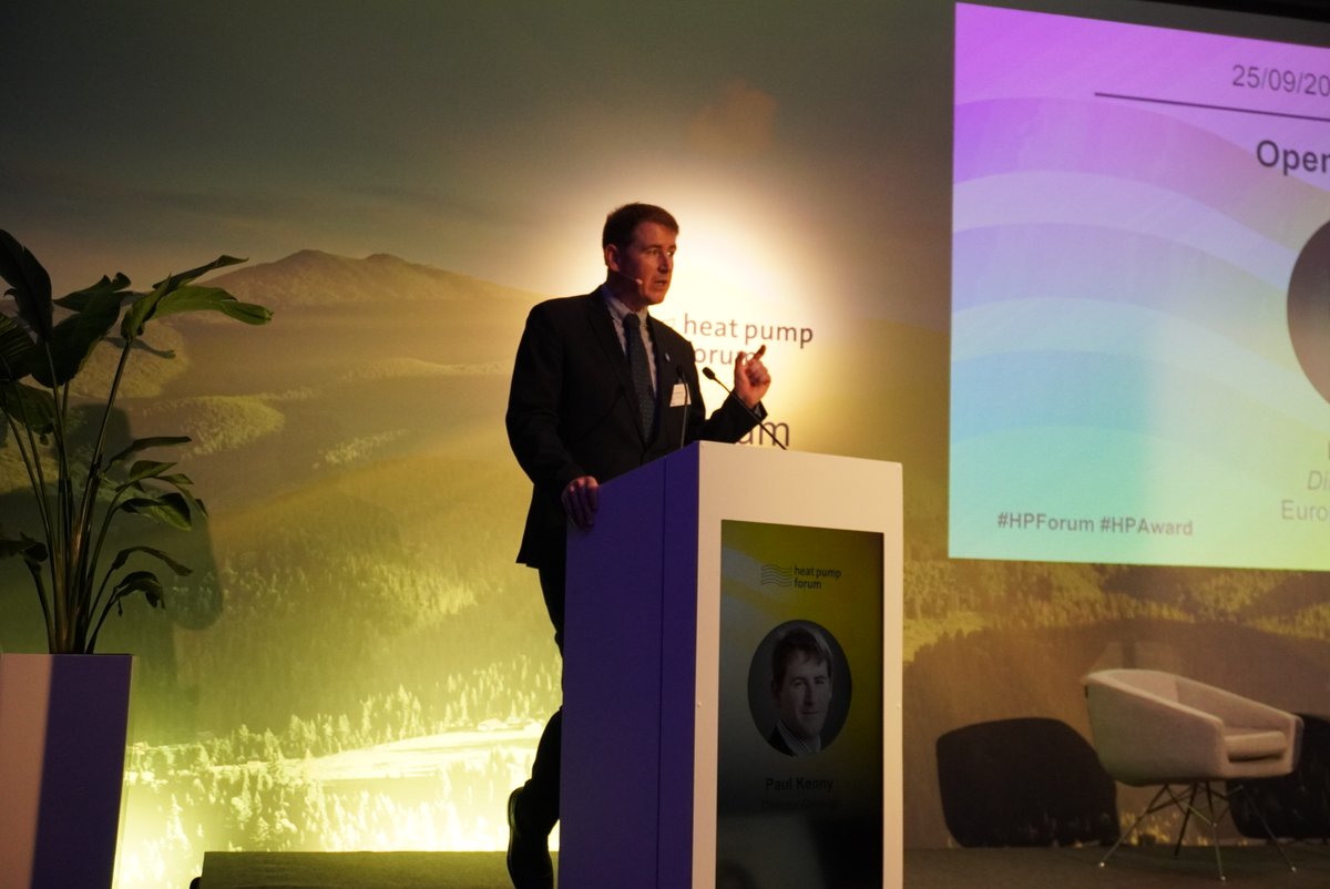 helloheatpumps's tweet image. “If Europe is serious about #decarbonisation, energy independence, and job creation, it must get serious about #HeatPumps—but we need national governments, associations, and manufacturers to step up.” 

– @Paulkenny79 opening the #HPForum 2024.