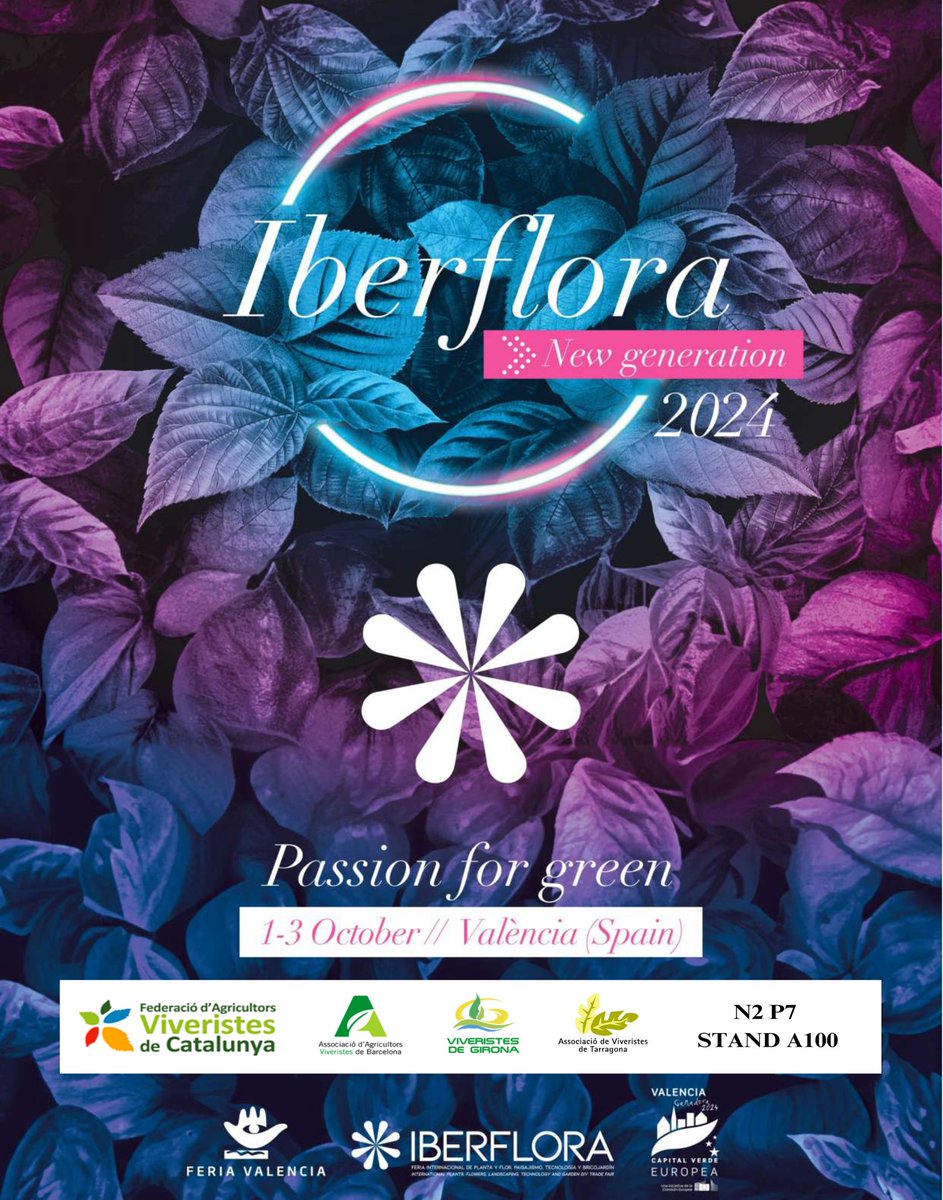 IBERFLORA 2024 🌱🪴🌳🌴🌸 
L’Associació de Viveristes de Tarragona exposarà a <a href="/Iberflora/">Iberflora</a> , amb la Federació de Viveristes de Catalunya i Associacions integrants. 
Ens trobaràs al📍Nivell 2, Pavelló 7, Stand A100. Esperem la teva visita! 

#iberflora #iberflora2024 #valència