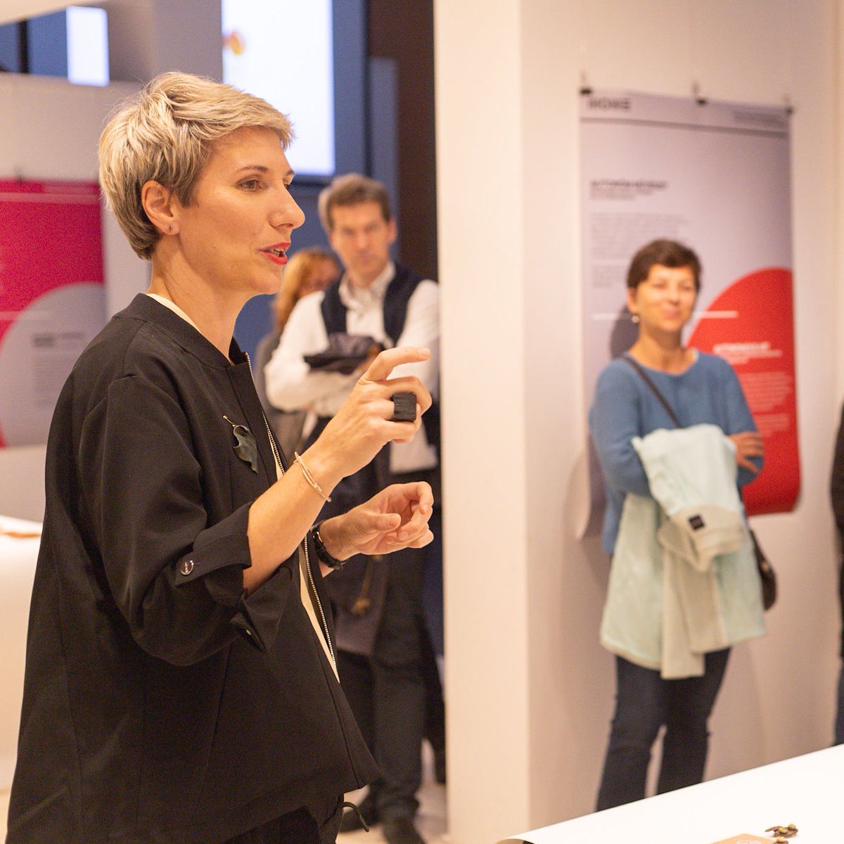 MOMEBUDAPEST's tweet image. Réka Matheidesz, CEO of MOME opened our Designer-Maker MA program’s #exhibition titled Preferences of Materials – Material Research in Designer-Maker Studies as part of the #DesignSeptember event in Brussels. More: designseptember.be/en/artist/inst…