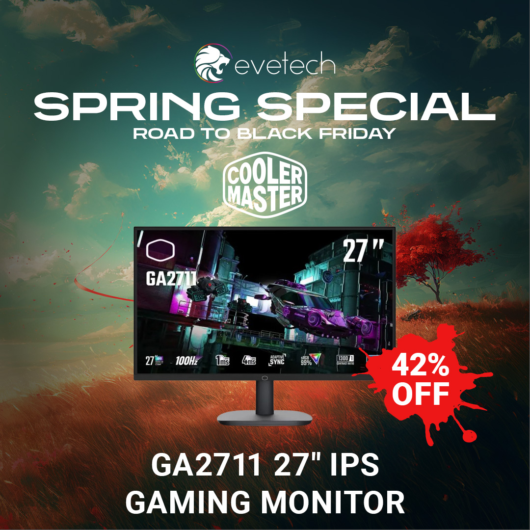 Evetech's tweet photo. Looking for a tech refresh? 🔄 Evetech's Spring Sale has you covered. Discover amazing discounts on gaming laptops, desktops and more.
🏷Shop now and save big : https://t.co/jEEfcb3CJq
#Evetech #springspecial #roadtoblackfriday #gamers #gamingsetup https://t.co/pHeU2lg5z5