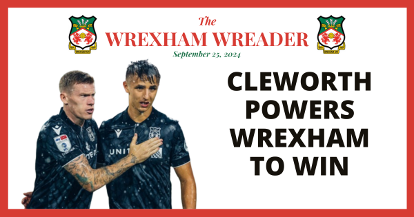 The Wrexham Wreader tweet media