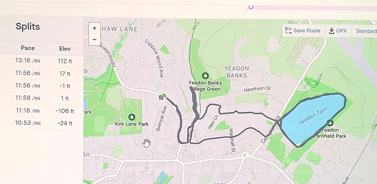 SandraOrlando11's tweet photo. Pics from today's 5.2 mile run... https://t.co/veF9Xb3TwN #strava #run4bones #TeamROS #girlsthatjeff #runleeds https://t.co/Q8lL0ZoRmK