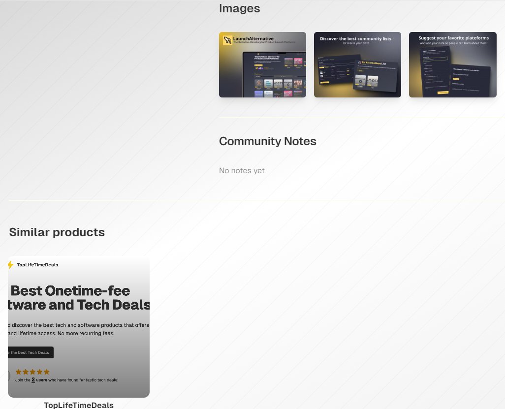 MajorBaguette's tweet photo. I updated the products pages for @DirectoryFa_st :

+ similar products
+ screenshots/images
+ logo
+ light design revamp https://t.co/zzfDDbjsCm