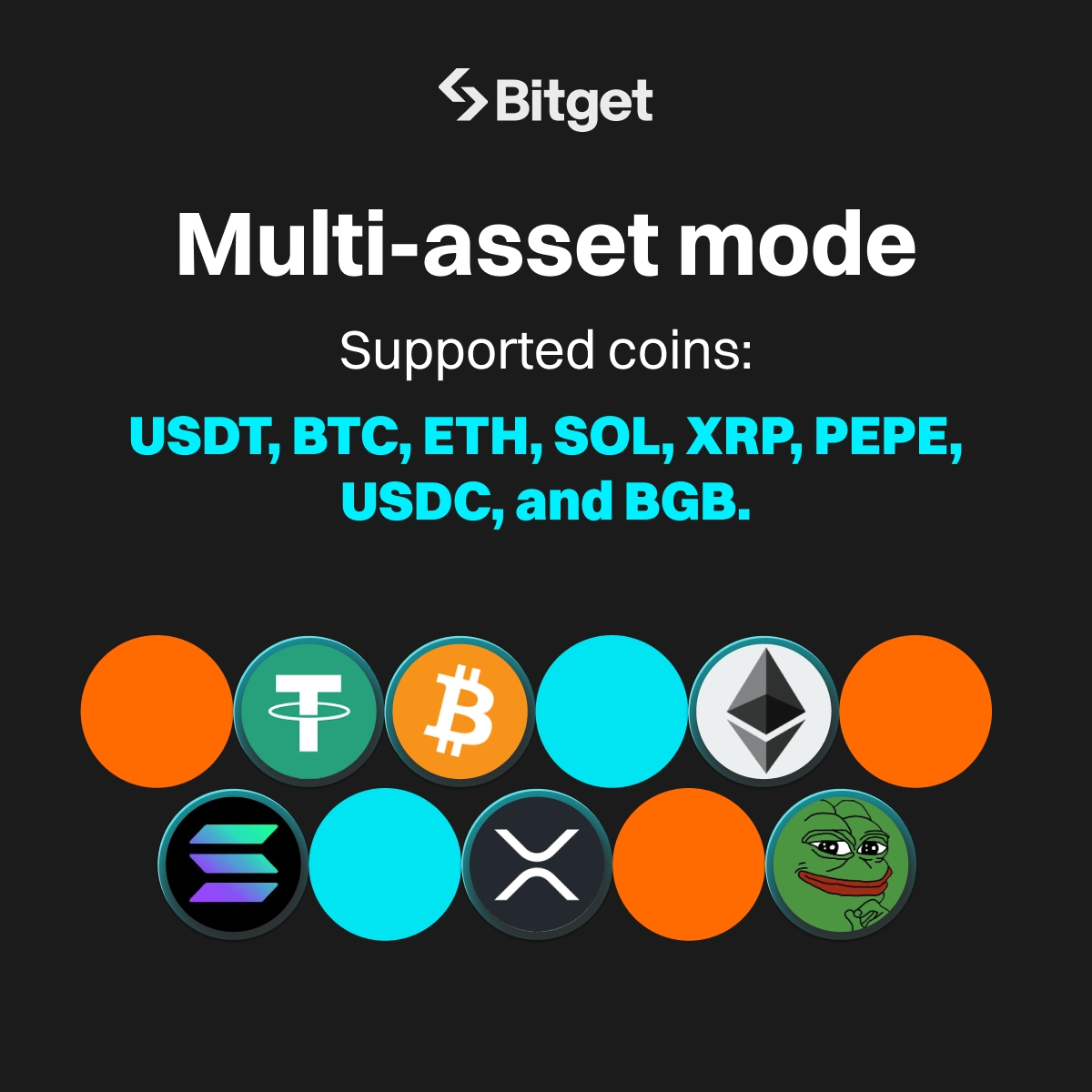 Bitget has just made trading even smarter! 💡 ✨With the new multi-asset  margin mode, you can now use coins like $SOL and $XRP to trade USDT-M  Futures. Details: https://t.co/qFKXbjjxM0 Join for a
