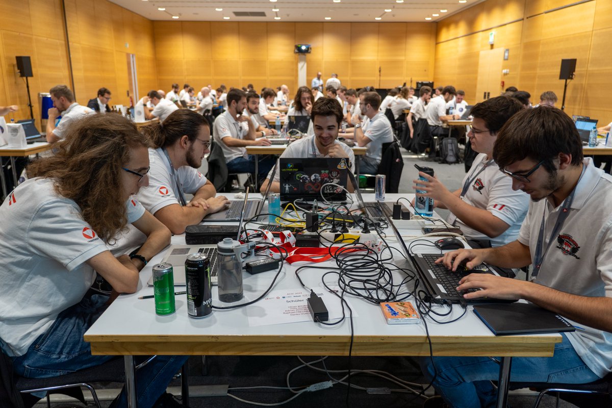 Marco Squarcina (@blueminimal) on Twitter photo Just a few days ago we organized the finals of <a href="/AcscAustria/">ACSC - Austria CyberSecurityChallenge</a>, realigning the competition level to international CTF standards. Check out the <a href="/tu_wien/">TU Wien</a> press release at tuwien.at/tu-wien/aktuel…
Congrats to the winners and thx to all players & supporters. See you in 2025! <a href="/CSecCenter/">CySec</a> Just a few days ago we organized the finals of <a href="/AcscAustria/">ACSC - Austria CyberSecurityChallenge</a>, realigning the competition level to international CTF standards. Check out the <a href="/tu_wien/">TU Wien</a> press release at tuwien.at/tu-wien/aktuel…
Congrats to the winners and thx to all players & supporters. See you in 2025! <a href="/CSecCenter/">CySec</a>