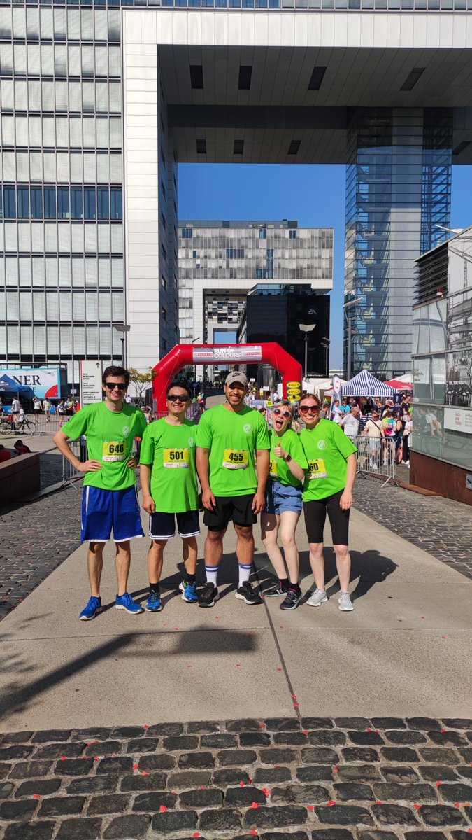 AntebiLab's tweet photo. 🚴♂️🏃♀️Our lab has been on the move, fighting ageing on all fronts! Congrats to Georg Liu for cycling nearly 900 km in 3 weeks, becoming our City Cycling champion! 🏆 Kudos to our team for rocking the Run of Colors with 5/10 km runs and 5 km walks! 🌈 #ActiveScience #FightAgeing https://t.co/v4YWSMF5Xw