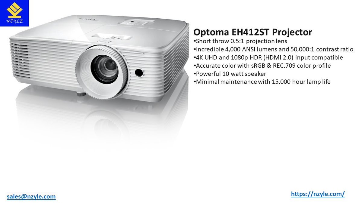 Nzyle3's tweet image. Discover the power of projection with the Optoma HD-. Whether for movie marathons or important business meetings, this projector promises an outstanding visual experience. Don’t just watch; be amazed! 🌈📽️ #VisualTechnology #SmartHome #OptomaProjector#Nzyle.com