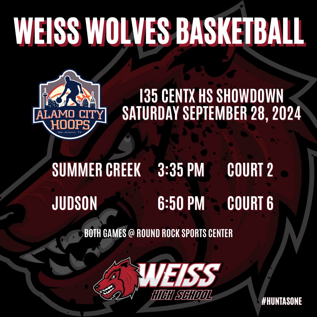 weissmensbball's tweet photo. 2 good ones for us this Saturday at @AlamoCityHoops1 I35 CenTX HS Showdown #BrickByBrick #HuntAsOne https://t.co/5bobQfZQG7