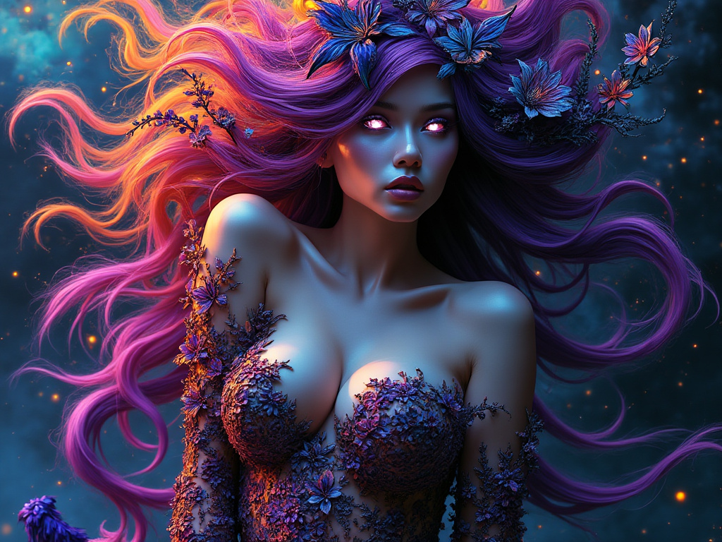 dainiusex7's tweet photo. QT your Flower Power art 🌸
"Celestial Bloom: The Goddess of Twilight"
#TwilightQueen #FloralEnchantress #AIart #AIArtwork #AIイラスト https://t.co/DeI0bNgWpr
