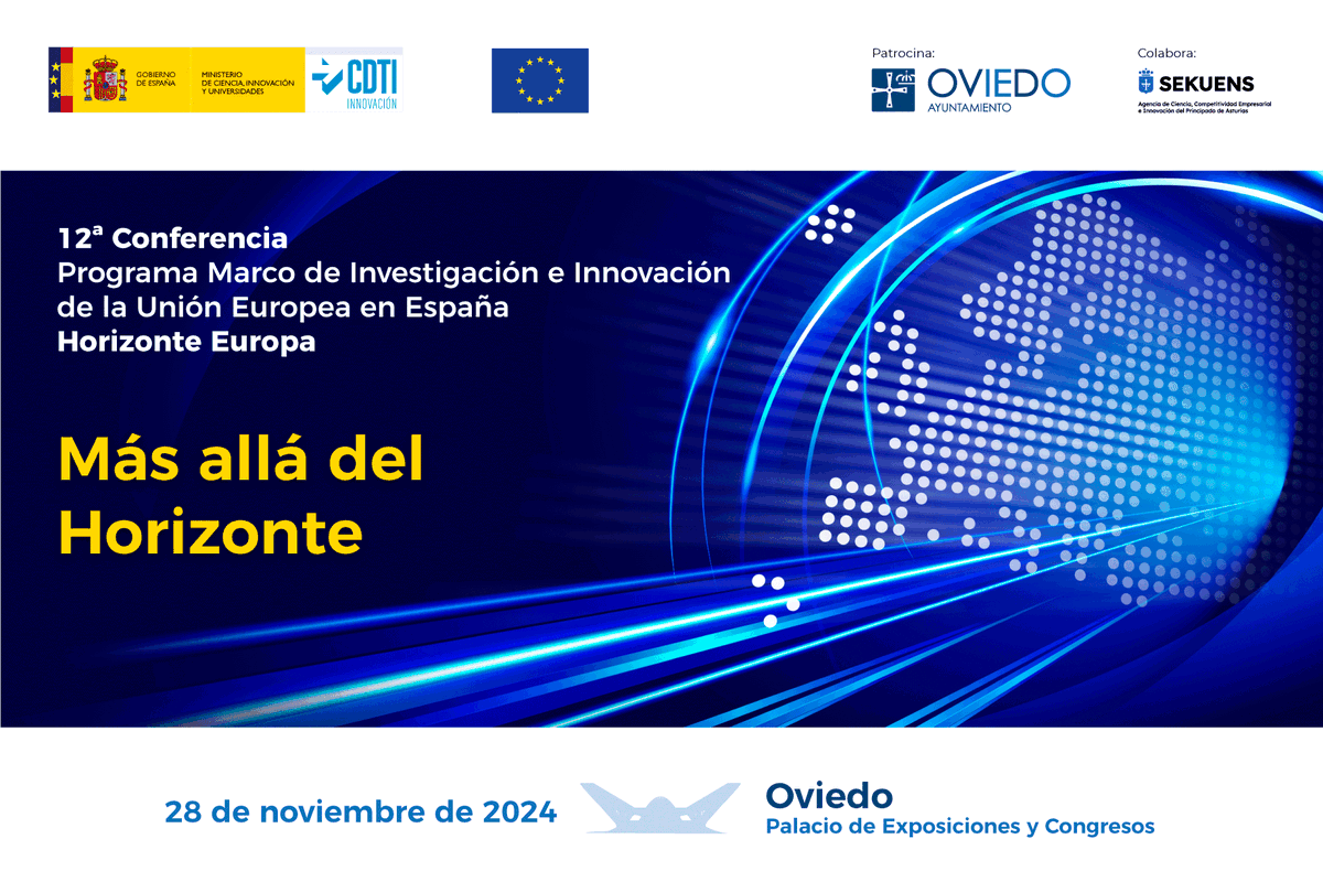 HorizonteEuropa's tweet image. 📣 PARTICIPA en la #exposición de pósteres de proyectos 🇪🇸 coordinados de #HorizonteEuropa 🖼️

📍 12ª Conferencia del #ProgramaMarco de Investigación e Innovación de la UE en España 

⚠️ Plazo de solicitud: 15/10/2024 ⚠️

➡️ 12conferenciapm.cdti.es/posteres