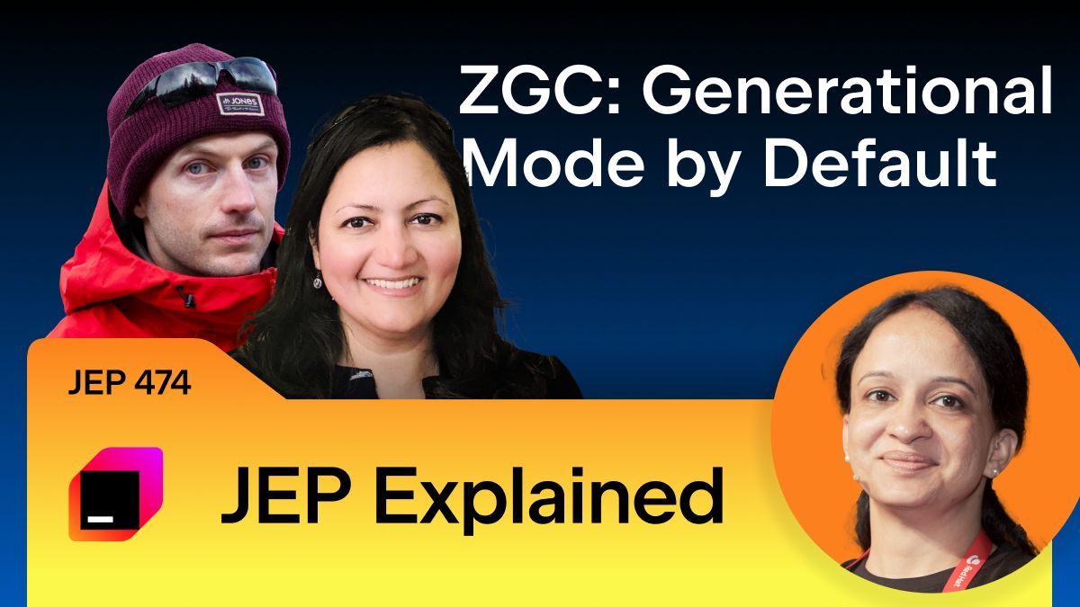 What’s new in #Java23?
The default mode of the ZGC, the Z Garbage Collector, is now set to generational mode.
youtu.be/nTRHBfHPBa8 

Do you know what ZGC’s generational mode is and the benefits it offers? Learn more about garbage collectors in general and ZGC in particular in