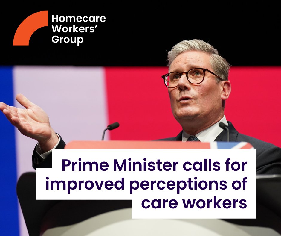 I was intrigued when my sister asked if I'd heard Keir Starmer's remarks about care workers yesterday. His words speak to an issue that runs deep... homecarewg.org/post/prime-min… #homecare #socialcare