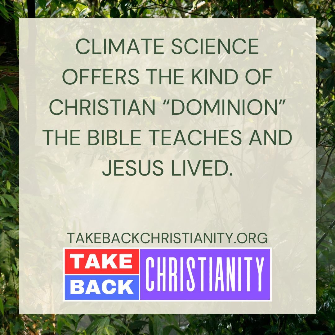 So often Christians don’t understand the true definition of “dominion.”
#climatechange #science #takebackchristianity