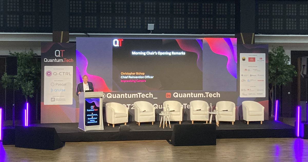 At <a href="/QuantumTech_/">Quantum.Tech</a> this week. Great to see how fast the field is progressing. Great presentations covering govt involvement, global engagement with other quantum programmes and companies. Looking forward to more collaborations in #QuantumComputing <a href="/UniOfHull/">University of Hull</a> <a href="/EAMilneCentre/">E.A. Milne Centre</a>