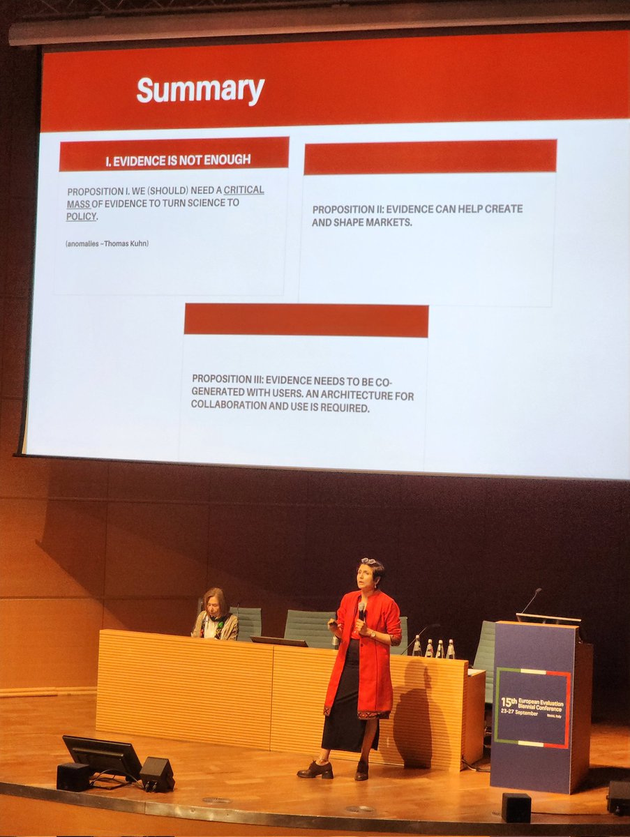 Always the evidence advocate <a href="/Jo_Puri/">Dr. Jo Puri</a> delivers the keynote at #ees2024 and tells us that evidence can shape markets and ODA even.