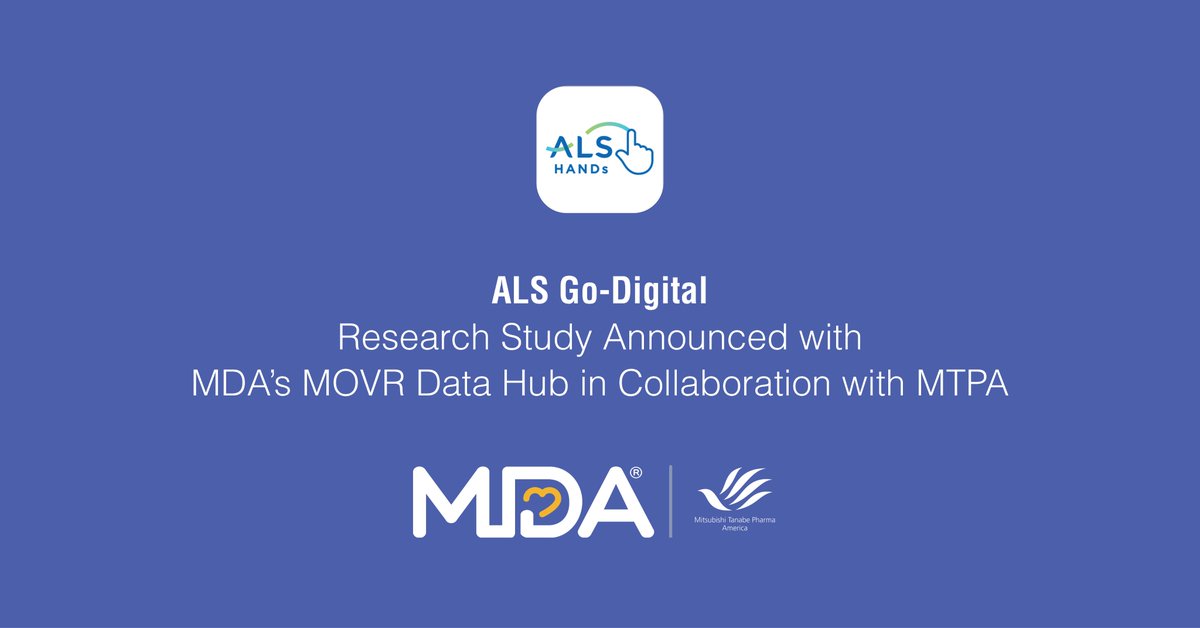 MDAorg's tweet image. ALS TECH STUDY ALERT: MDA’s MOVR program has partnered with @MTPA_US  to collaborate on a remote observational research study focusing on #ALS. Learn more in this Quest blog: mdaquest.org/remote-als-res… #ResearchStudy