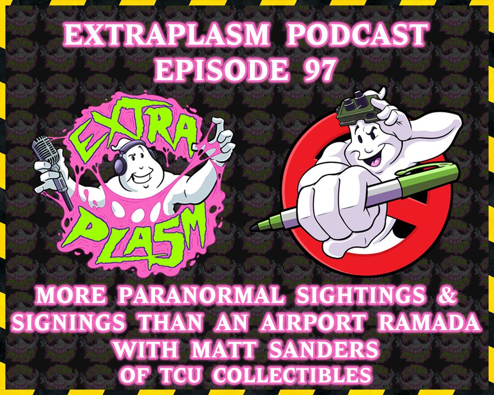 extraplasm (@extraplasm) on Twitter photo Matt Sanders of TCU Collectibles / The GB Containment Unit joins <a href="/extraplasm/">extraplasm</a> as we dig into their recent signings with legends of @ghostbusters & cinema as well as their upcoming offerings taking place at Florida's Spooky Empire con! Plus get filled in on #ghostbusters Headlines Matt Sanders of TCU Collectibles / The GB Containment Unit joins <a href="/extraplasm/">extraplasm</a> as we dig into their recent signings with legends of @ghostbusters & cinema as well as their upcoming offerings taking place at Florida's Spooky Empire con! Plus get filled in on #ghostbusters Headlines