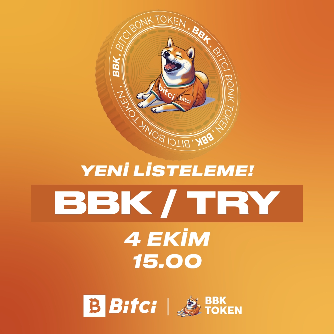 safebitcom's tweet photo. SimitciSwap'te düzenlenen yarışmayı kazanarak Bitci'de listelenmeye hak kazanan BitciBonk ( $BBK ) 4 Ekim'de Listeleniyor! 🐕

Yatırma: 3 Ekim 2024, 15.00 (GMT+3)
Listeleme: 4 Ekim 2024, 15.00 (GMT+3)
Çekme: 5 Ekim 2024, 15.00 (GMT+3)

#BitciBonk $BBK @BitciBonk_Meme https://t.co/meQqPNw6qE