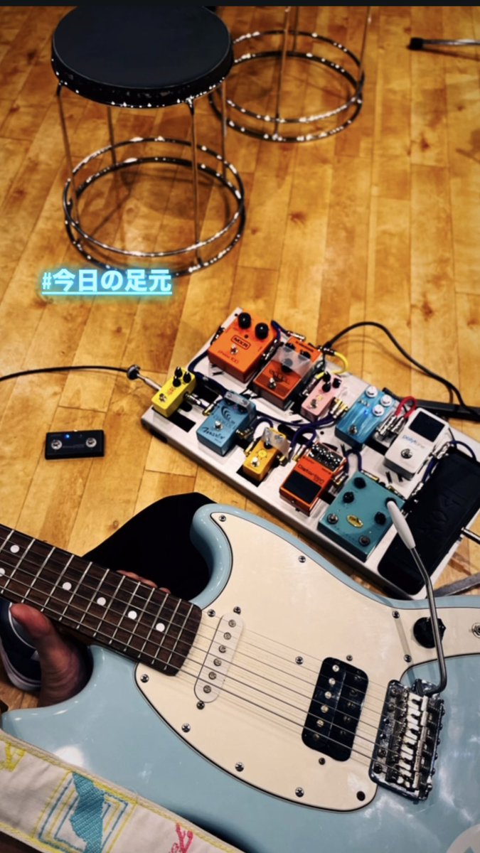 chayumu_onami's tweet photo. りはっ!
#atelierz #mustangguitar #laneyamp https://t.co/MYgvkZu1Ma