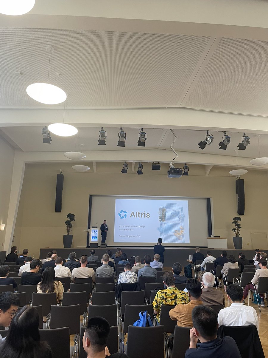 To finish off the symposium, Dr. Ronnie Morgensen, founder and CTO of <a href="/Altris_AB/">Altris</a>, will give a talk titled “Altris Sodium-ion Cell Design, Pure &amp; Powerful”