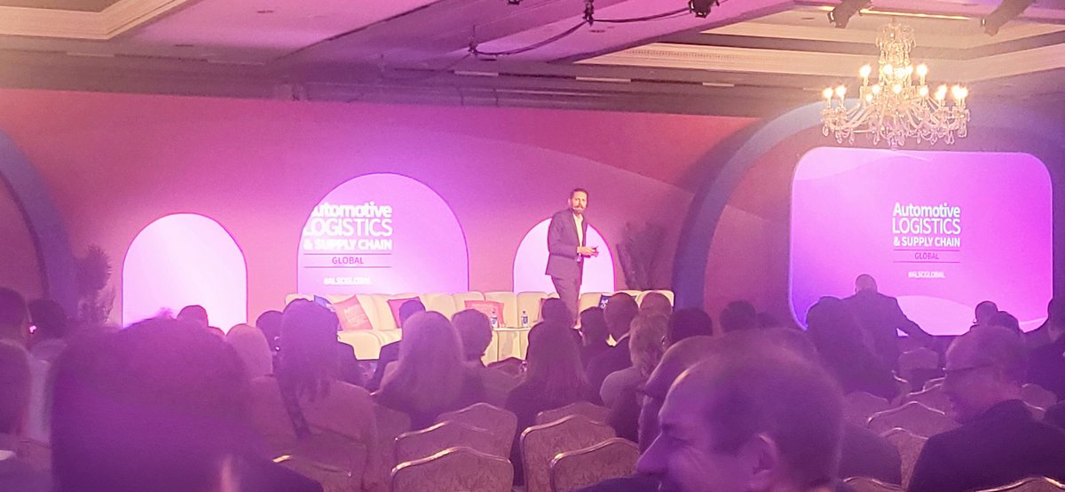 tflucht's tweet photo. Christopher Ludwig kicking off the day's sessions at #ALSCGLOBAL #automotive #Logistics https://t.co/eWma1NxDNE