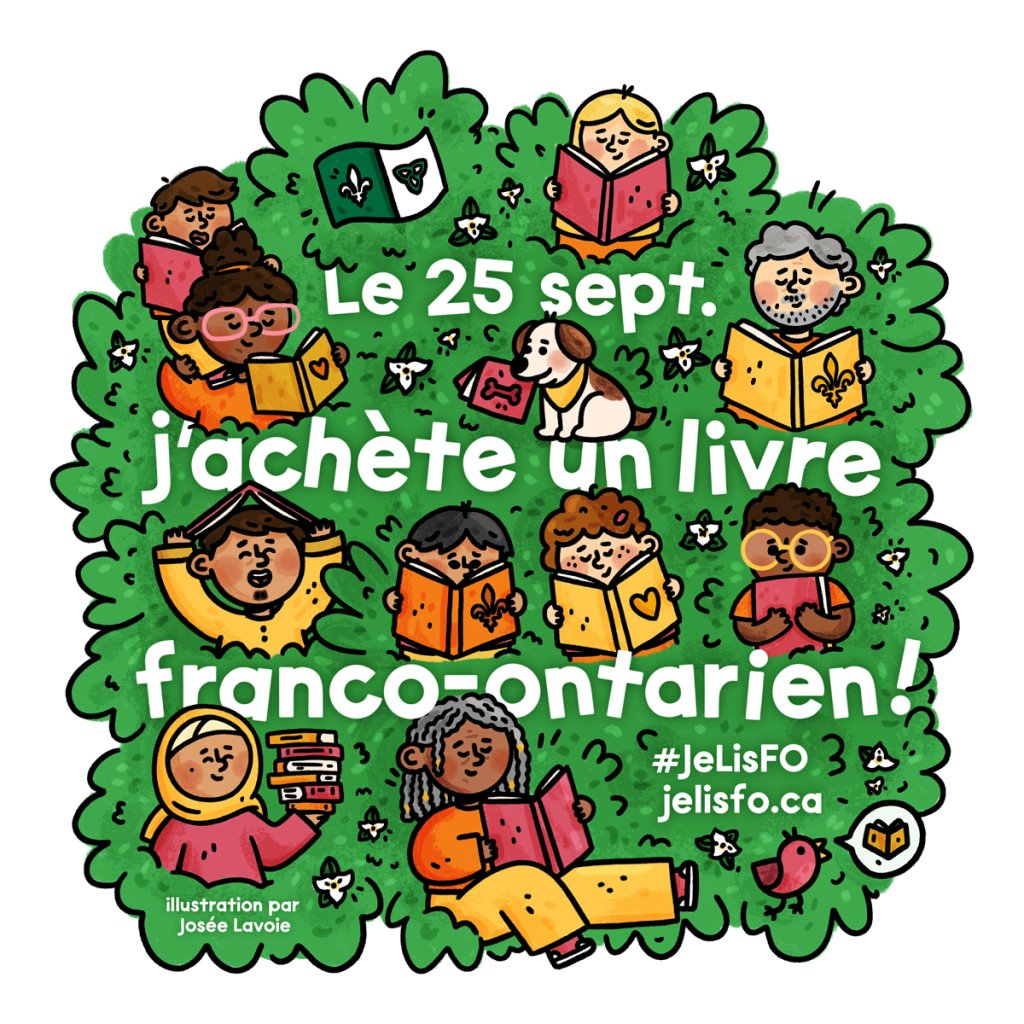 💚🎉 Bonne célébration en français à tous les Franco-ontariennes et Franco-ontariens!
📗 Profitez également de la journée J'achète un livre franco-ontarien pour découvrir les auteurs #francophones de votre province : jelisfo.ca
#JeLisFO