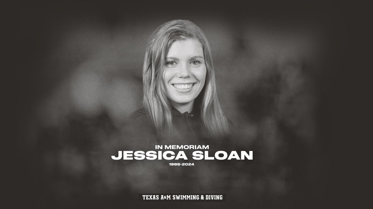 Here. 

Our thoughts and condolences are with the family and friends of former Texas A&amp;M swimmer Jessica Sloan.