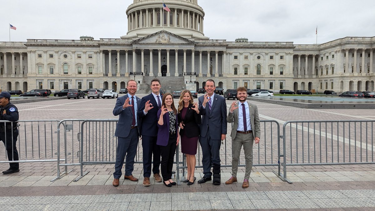 'Cats on Capitol Hill! I had the pleasure of traveling to D.C. with this team, spending the last two days meeting with our U.S. leaders, alumni and supporters of K-State. #KState