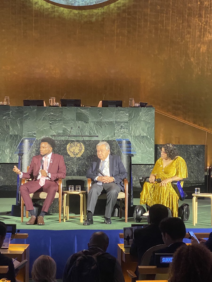 🌍 Honored to represent <a href="/tdevorg/">TDEV Community</a> at the <a href="/UN/">United Nations</a>🇺🇳 🌍

I had the privilege of attending the Summit of the Future Action Days on September 20-21, 2024, at the UNHQ in New York as the delegate of TDEV.

#UNSummit #FutureActionDays #UNGA79 #YouthLeadFuture #Our CommonFuture