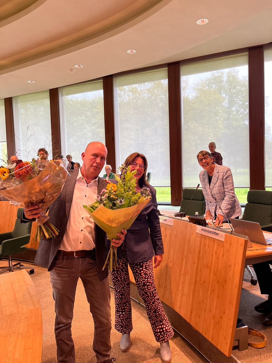 Statenlid Hingstman geïnstalleerd , fijn Arjan dat je erbij bent ! Welkom in de Staten!