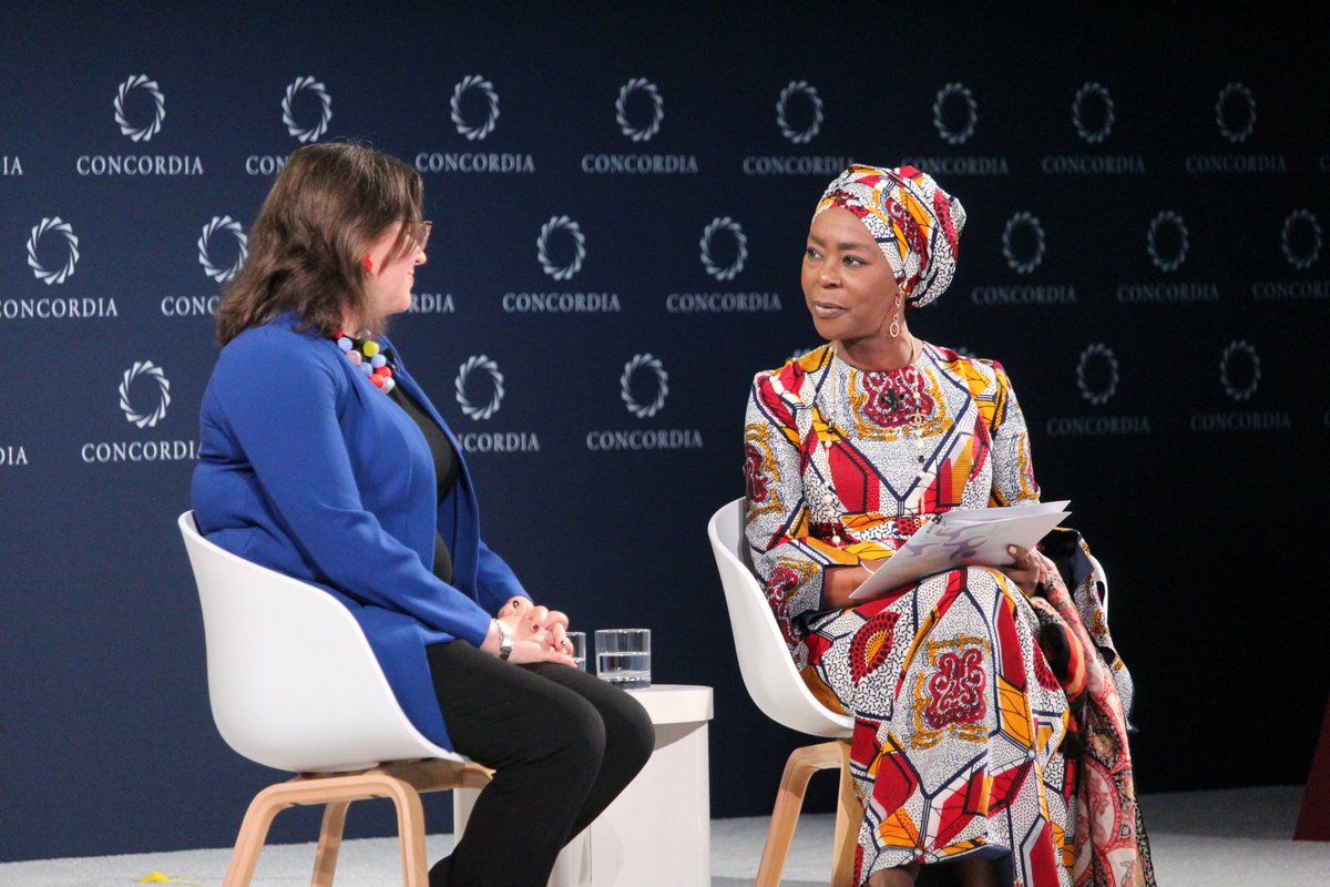 Eliza Reid <a href="/elizajreid/">Eliza Reid</a> Author, Former First Lady of the Republic of Iceland (2016-2024) shared how "We need to reduce stigma surround women’s health and women’s reproductive issues." at #ConcordiaSummit