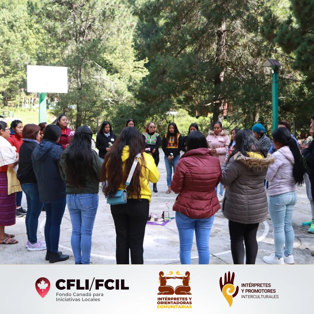 Intérpretes y Promotores Interculturales Oaxaca (@redinterpretes) on Twitter photo Compartimos parte del "2º Campamento de Mujeres Intérpretes y Orientadoras Comunitarias" realizado del 12 al 15 de septiembre en Santa Catarina Ixtepeji, Oaxaca.
Gracias al #FondoCanadaMX
<a href="/GClark_CA/">Graeme C Clark</a> <a href="/acaudillo8/">Adriana Caudillo</a> <a href="/aldo/">jefdesonwilmartb.r.p</a> Compartimos parte del "2º Campamento de Mujeres Intérpretes y Orientadoras Comunitarias" realizado del 12 al 15 de septiembre en Santa Catarina Ixtepeji, Oaxaca.
Gracias al #FondoCanadaMX
<a href="/GClark_CA/">Graeme C Clark</a> <a href="/acaudillo8/">Adriana Caudillo</a> <a href="/aldo/">jefdesonwilmartb.r.p</a>