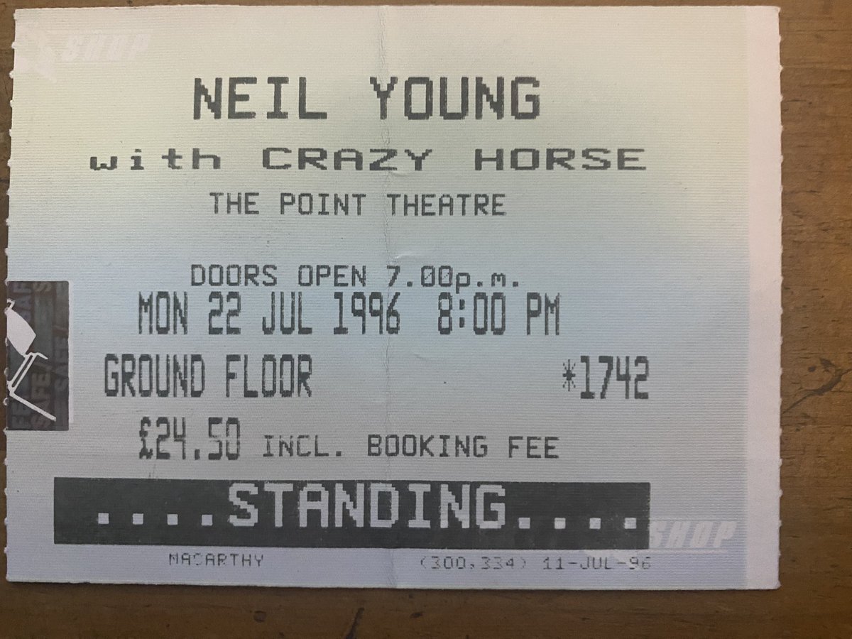 Smcc1963's tweet photo. Even allowing for inflation,ticket costs are absolutely ridiculous today #Ticketmaster https://t.co/5a8OYsJAGT