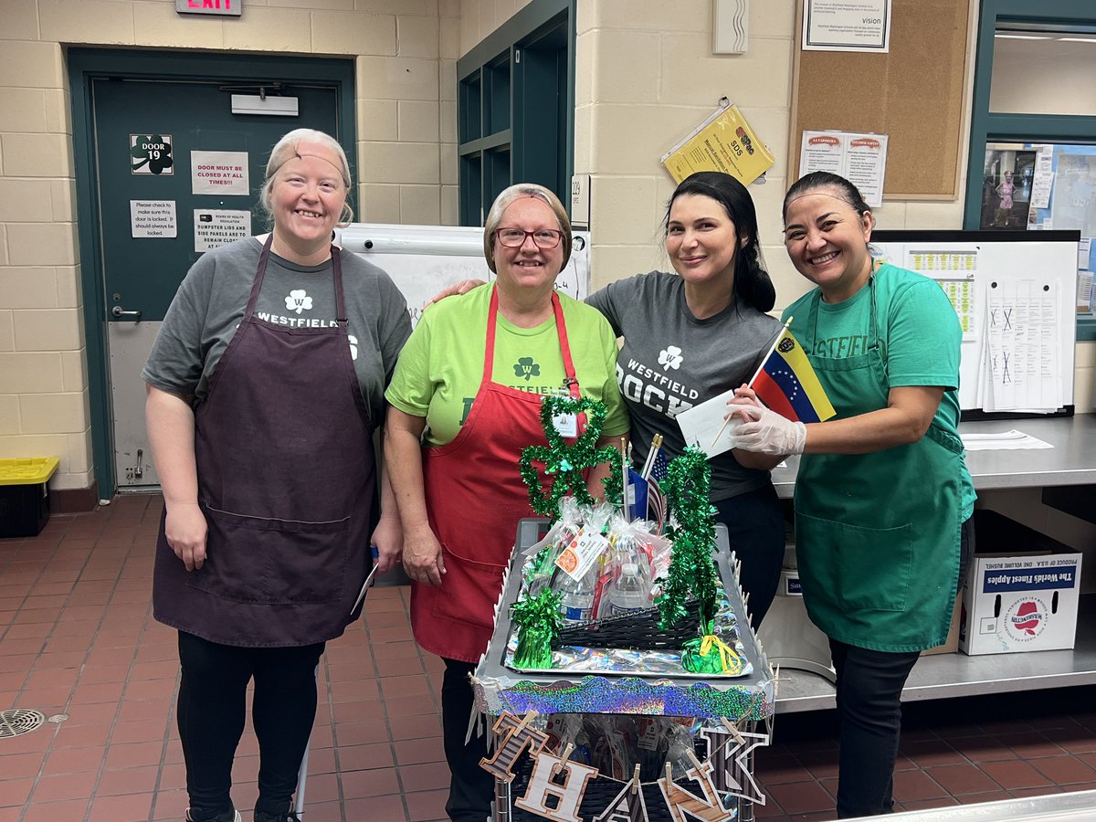 We are incredibly thankful for our cafeteria staff!  Happy National Food Service Day!!