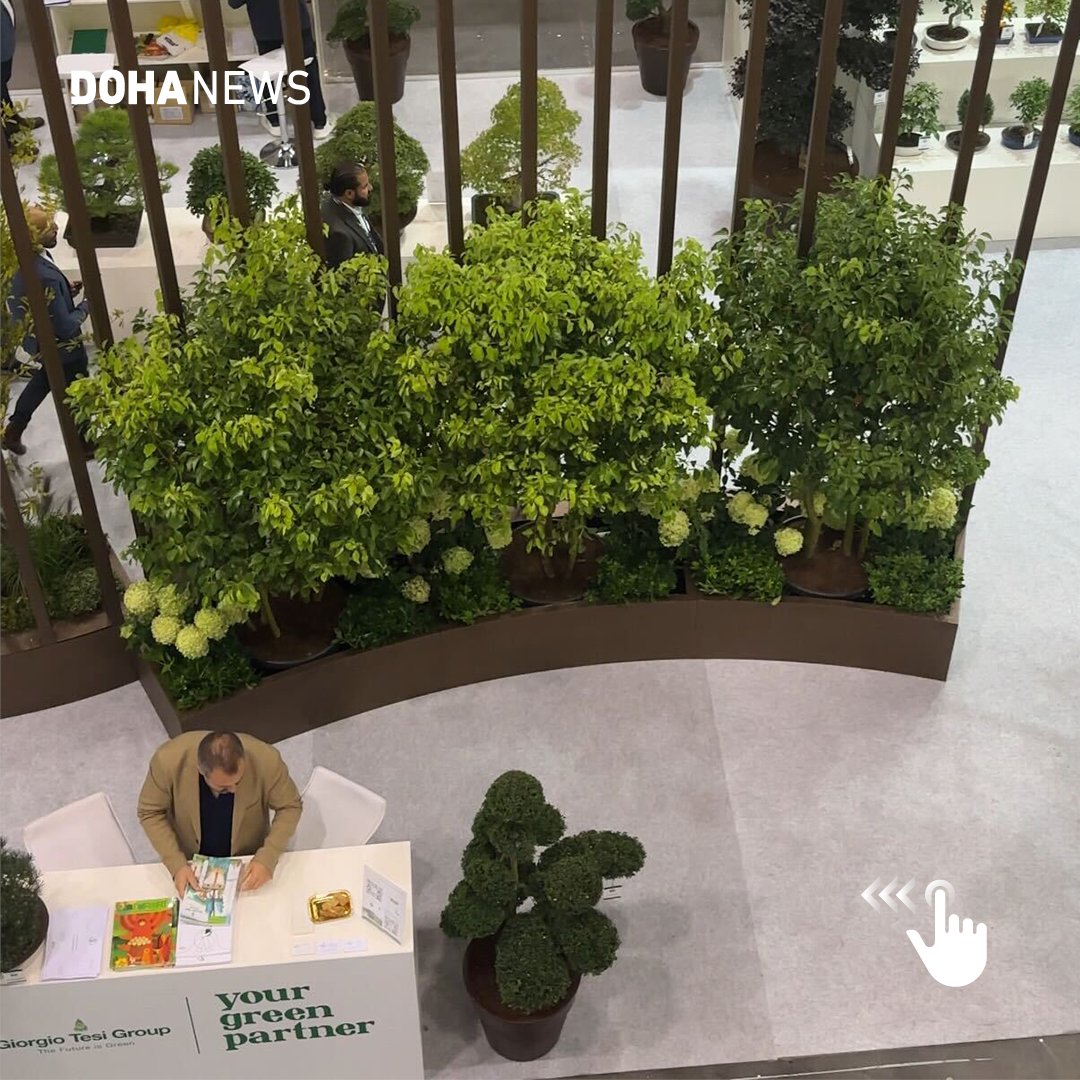 dohanews's tweet photo. The 2024 edition of #Flormart,  Green Italy International Exhibition of #Horticulture, has kicked off in #Italy. The three-day event will focus on #sustainability, the role of urban greenery in tackling #climatechange and the importance of #biodiversity. Qatar and its Gulf neighbours are among the countries with an international presence at the expo. The opening day featured guided tours of select pavilions from 120 exhibitors, a presentation about the upcoming Carré des Jardiniers competition in Lyon and the Flormart Award Ceremony.