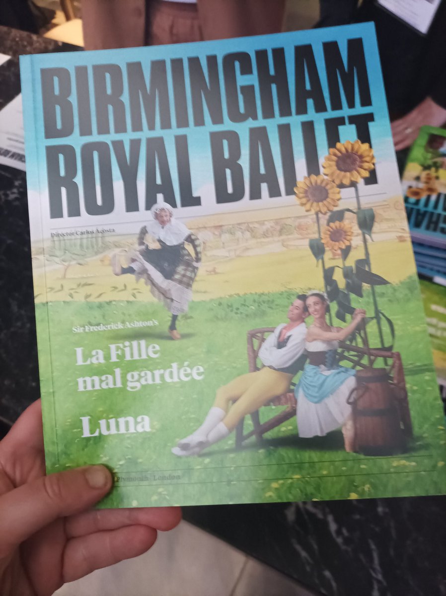 Press night for <a href="/BRB/">Birmingham Royal Ballet</a> La Fille mal gardée which is at <a href="/brumhippodrome/">Birmingham Hippodrome</a> until 28th September .

Look out for #BrumHour's review tomorrow. #Birmingham