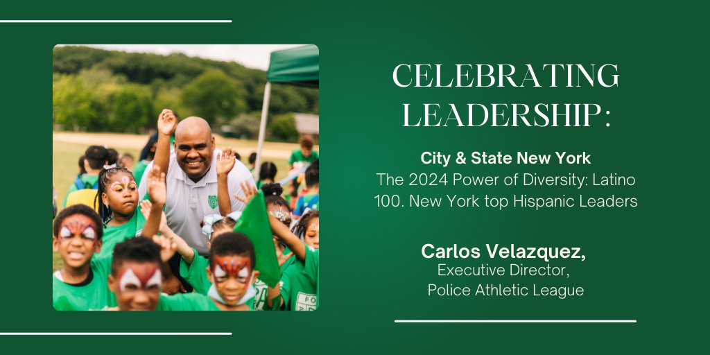 Exciting news! Our Executive Director, Carlos Velazquez, has been named to The 2024 Power of Diversity: Latino 100, recognizing New York's top Hispanic leaders. 
🌟Celebrate his impactful leadership with us! Full list here: bit.ly/3TBlt3W 🎉 
#Palnewyork #NYLeaders
