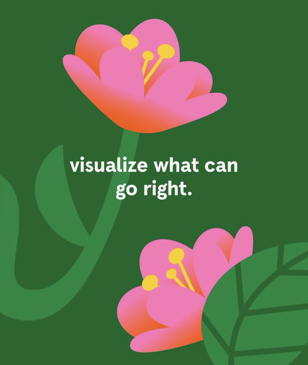 Instead of worrying what might go wrong, visualise what can go right

Image: <a href="/Headspace/">Headspace</a>