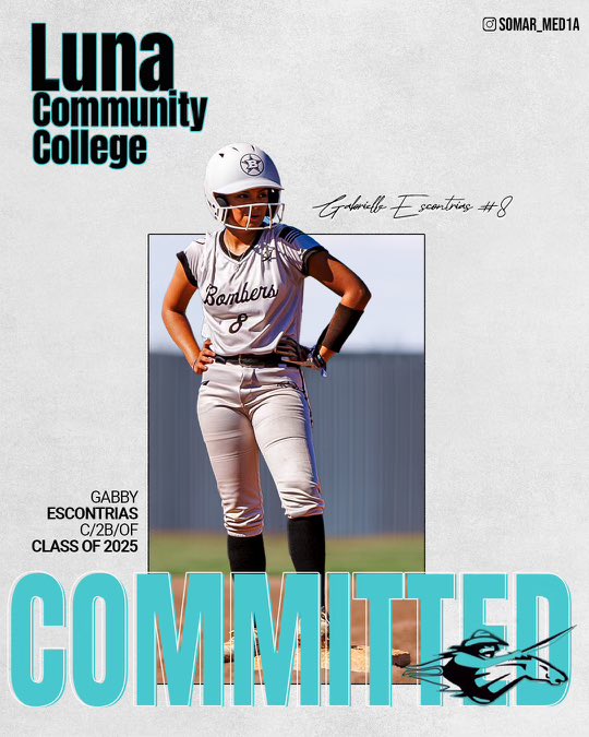 Congratulations <a href="/GabrielleEsco8/">Gabrielle Escontrias</a> !!!! We are so proud of you ❤️ can’t wait to see all that the future holds for you 🥎💪🏼