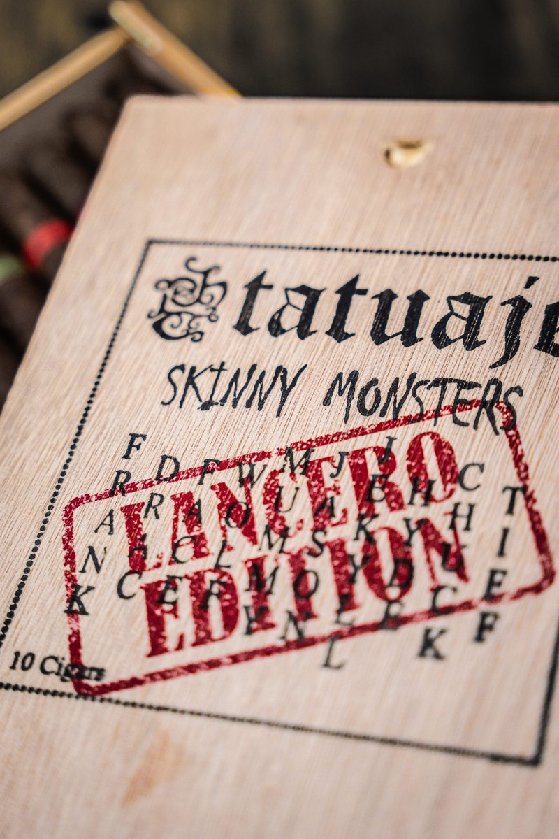 CoronaCigarCo's tweet photo. 🎃 Time to get spooky with the Tatuaje Skinny Monsters Lancero Edition Sampler!
#Tatuaje #SkinnyMonsters #Lancero #CigarSampler #Cigars #CoronaCigar https://t.co/ZzWLXXcdvM