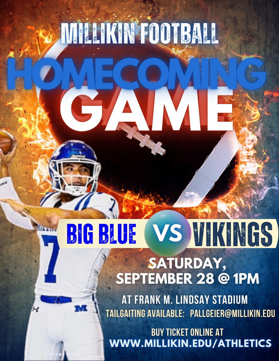 Millikin Football (@mu_bigbluefb) on Twitter photo 